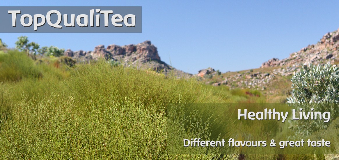 TopQualiTea - organic and fairtrade certified Rooibos, Honeybush and Olive Leaf Teas from South Africa.