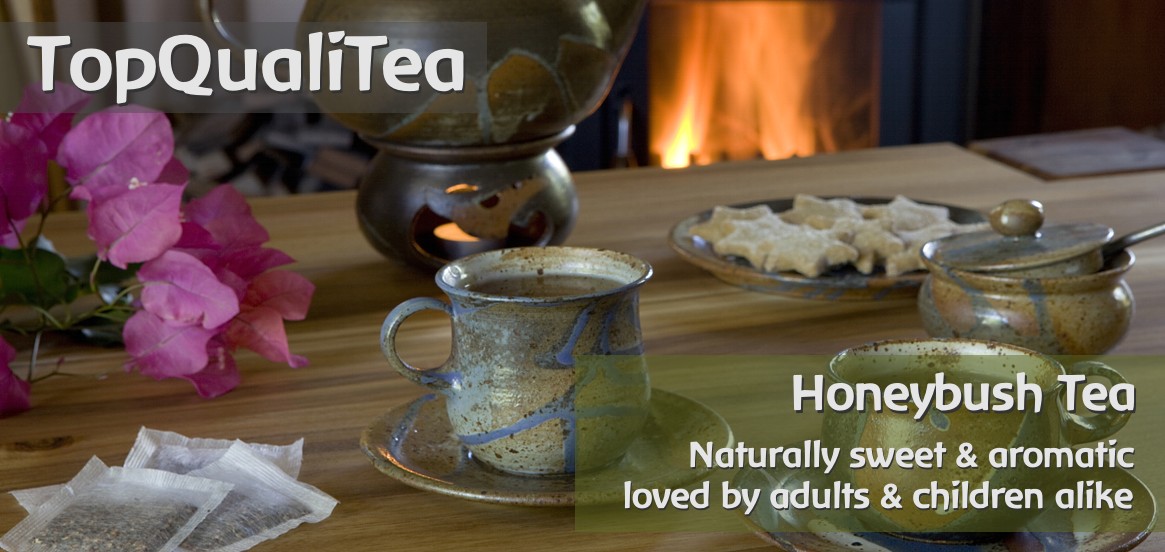 TopQualiTea - organic and fairtrade certified Honeybush Tea from South Africa.